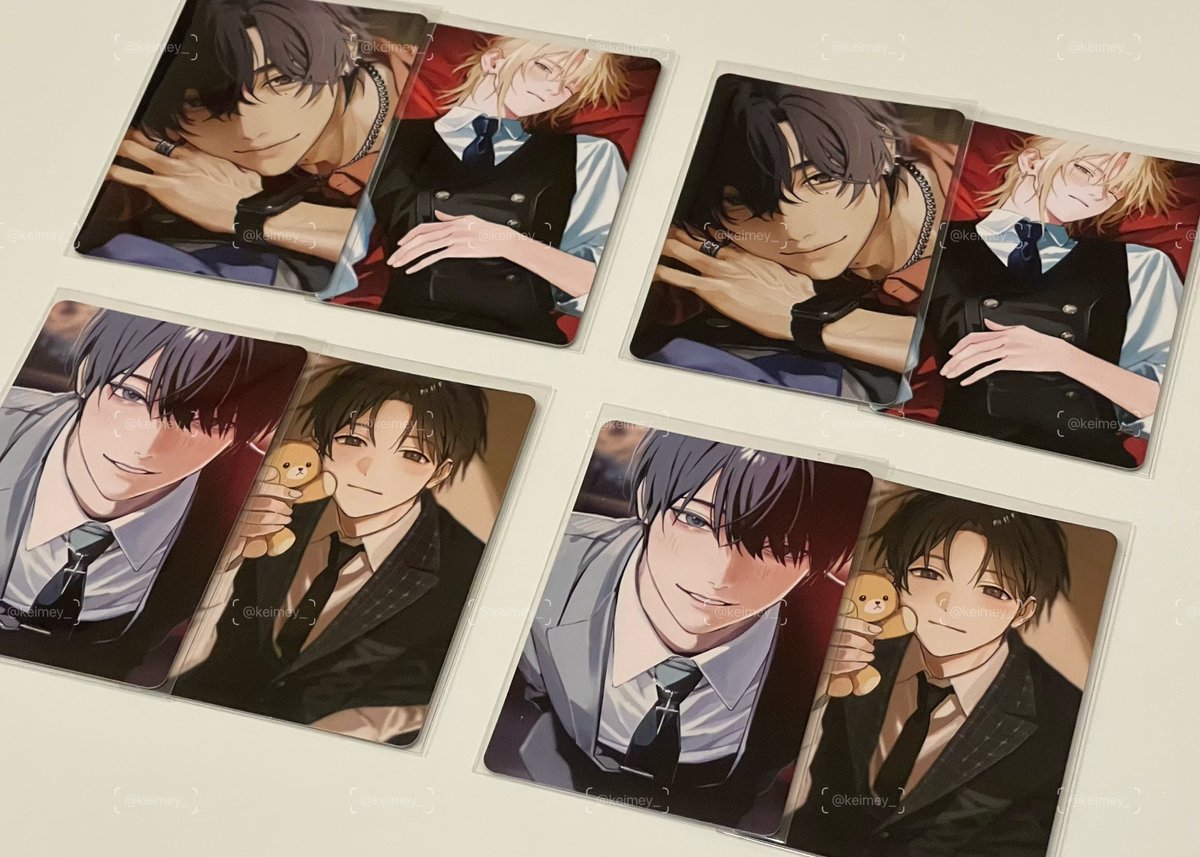keimey_'s tweet photo. 🐟 wts / ขาย ꒰⁠ พร้อมส่ง ꒱⁠

˚₊‧꒰ა การ์ดยอด ครบเซ็ต 4 ใบ ໒꒱ ‧₊˚

— เซ็ตละ 560

📮 flash 45

#ตลาดนัดทาชิโระคุง #ทาชิโระคุงนายนี่มัน https://t.co/66L4hvSN4w
