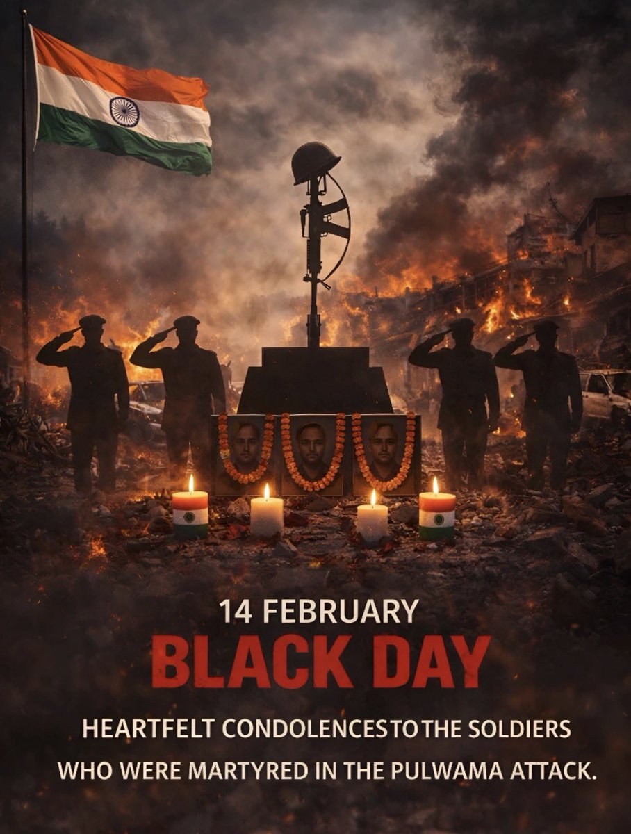 Never forget, never forgive.

#PulwamaAttack2019