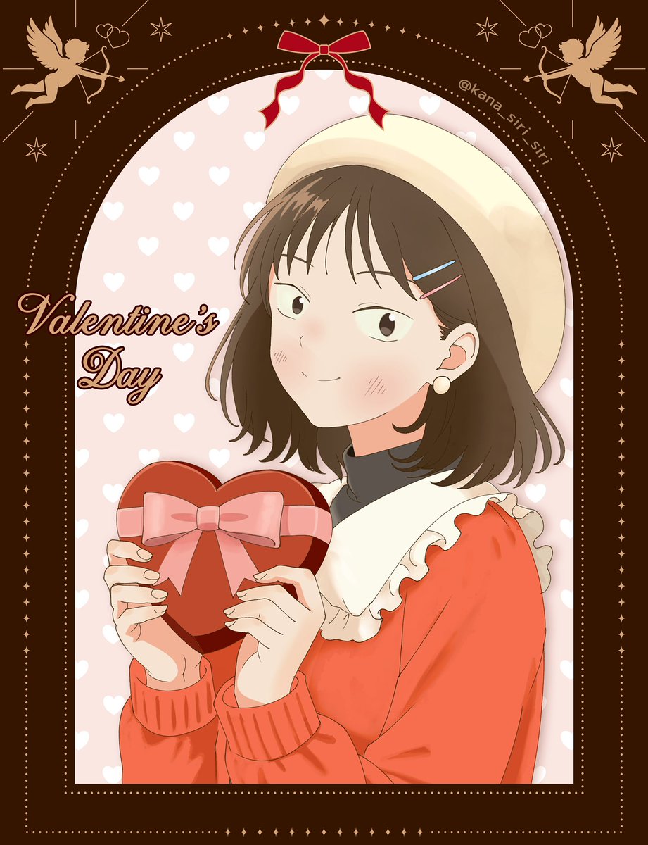 kana_siri_siri's tweet image. 💌ハッピーバレンタイン💝💭
 #スキップとローファー