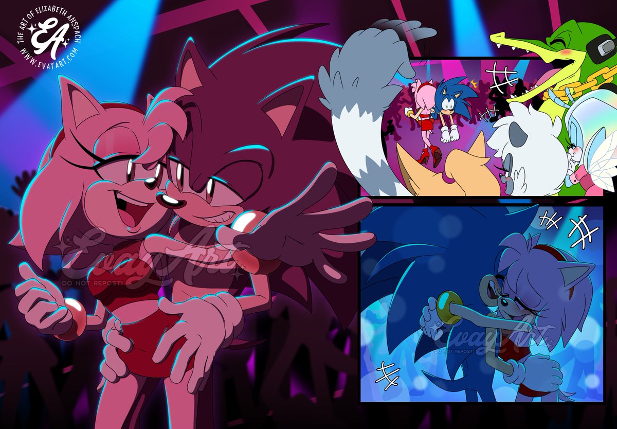 Happy Valentine's Day! 💘 Here are some scenes from my fic "Rhythm and Blue," which you can read on tumblr or AO3!