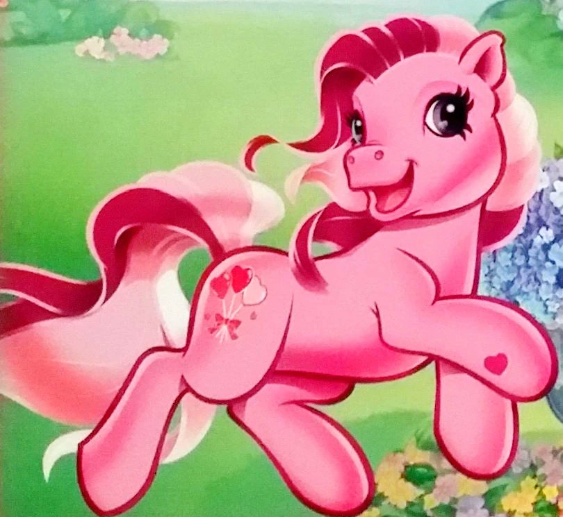 dollyanna_'s tweet image. My Little Pony - G3
Valentine Wish-I-May 🎈🩷❤️🤍🎀 (2006)