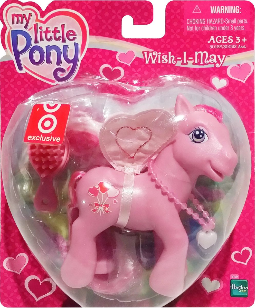 dollyanna_'s tweet image. My Little Pony - G3
Valentine Wish-I-May 🎈🩷❤️🤍🎀 (2006)