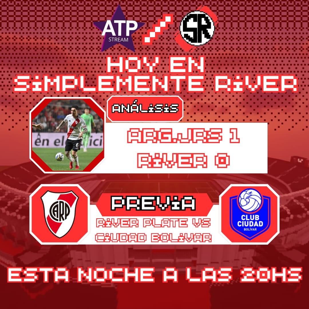 SimplementeRP's tweet image. Está noche cerramos la semana, con todo lo que pasó en la derrota ante AAAJ, y la previa del partido por Copa Argentina
youtube.com/@atp-stream?si…