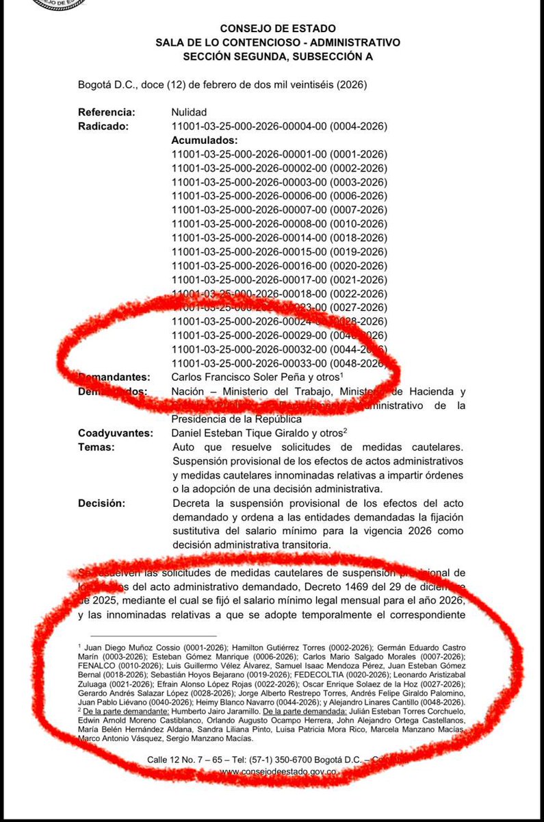 PizarroMariaJo's tweet image. ¿Saben quienes están detrás de suspensión del decreto del salario vital? 

El Centro Democrático, CREEMOS de Federico Gutiérrez, funcionarios de Iván Duque. Incluso uno de ellos declaró como testigo de Chiquita Brands en el juicio por financiamiento del paramilitarismo.

Y tienen…