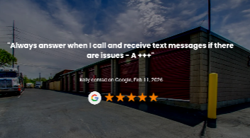 StorPlaceSelfSt's tweet photo. We appreciate the A+++ rating from our tenant! 😍  @StorPlaceSelfSt we offer convenient options for tenants to communicate with our property managers. https://t.co/7fpfpXgeLD