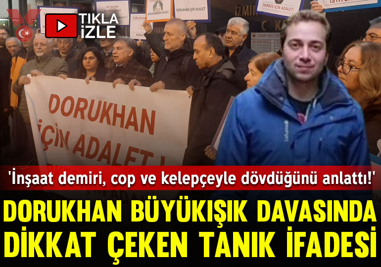 Dorukhan Büyükışık davasında dikkat çeken tanık ifadesi: ‘İnşaat demiri, cop ve kelepçeyle dövdüğünü anlattı!’ 

veryansintv.com/dorukhan-buyuk…