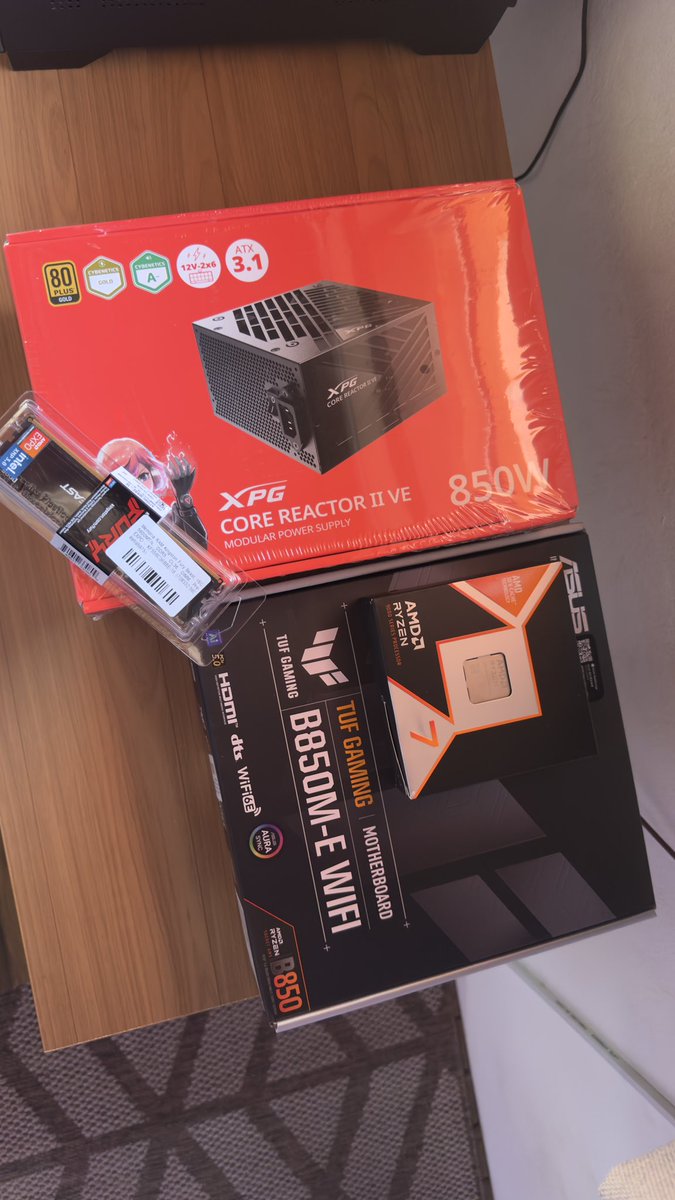 tá podendo mudar p ddr5? (falta 1 pente de ram chegar)