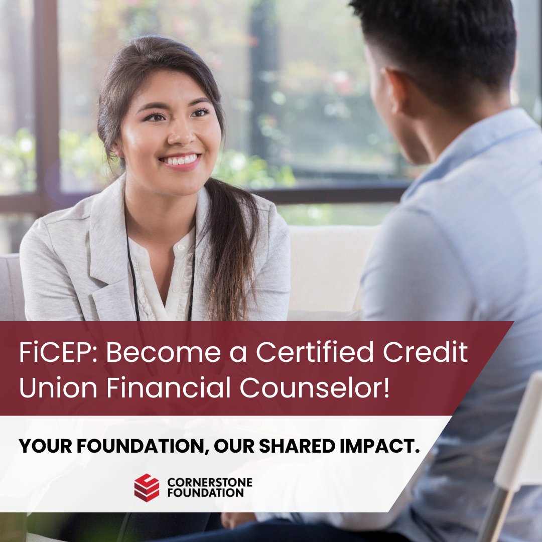 The deadline is almost here. FiCEP Cohort 1 closes Feb. 20, 2026. 

Strengthen your financial counseling skills. Earn your CCUFC. Make a bigger difference for your members. 

Register: ow.ly/cU8y50YfpIP