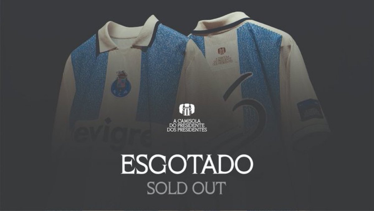 Fantástico trabalho de marketing. FCP factura num dia meia milhão de euros, criando um produto efetivamente diferenciado e atrativo. Parabéns pela iniciativa <a href="/FCPorto/">FC Porto</a>.