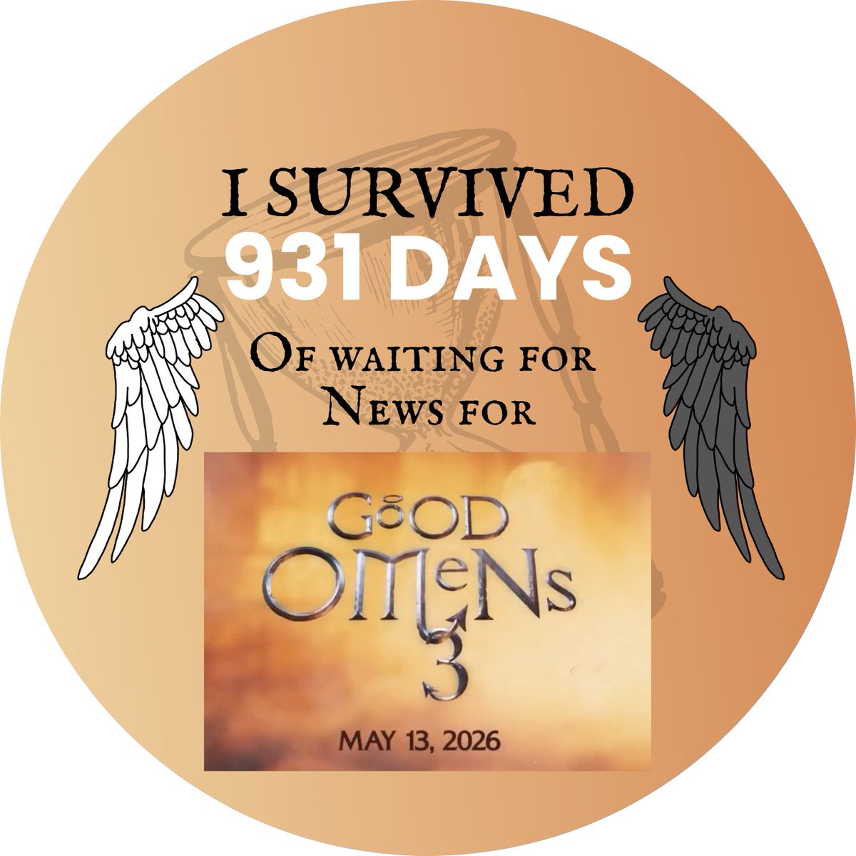 Okay chat, update your badges #GoodOmens3