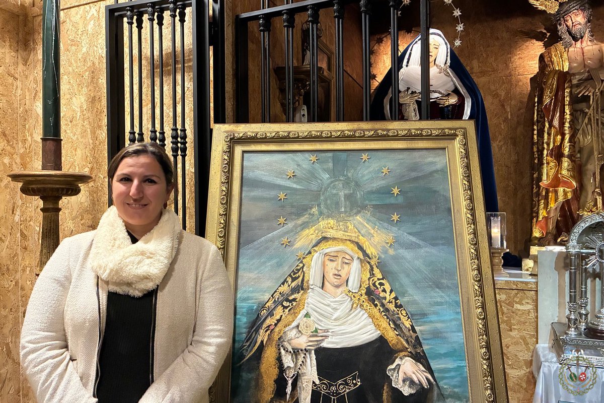 #Actualidad | Concluye el acto de presentación del cartel conmemorativo con motivo del XV Aniversario de la Bendición de Nuestra Señora de la Salud y Esperanza, así como de la nueva fase de la bambalina delantera y de la nueva saya de salida de la Virgen.

➡️ Reconocemos a