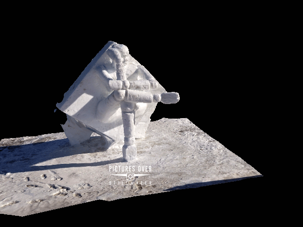postillwater's tweet photo. 3rd place sculpture 2026 World Snow Sculpting Championship by team #THAILAND titled  Life in Frame @iLoveStillwater @DiscStillwater @exploreminn @MinnesotaLiveTV @MaryEDivine click video for 3D animation https://t.co/lplO7CMgQe