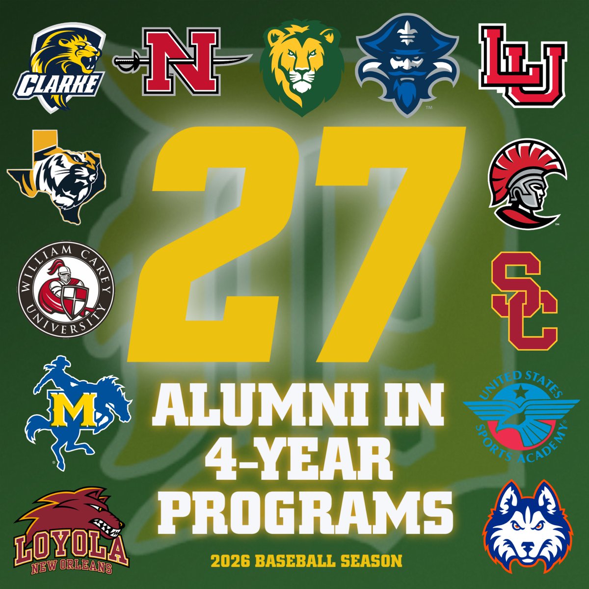 Delgado Athletics tweet media