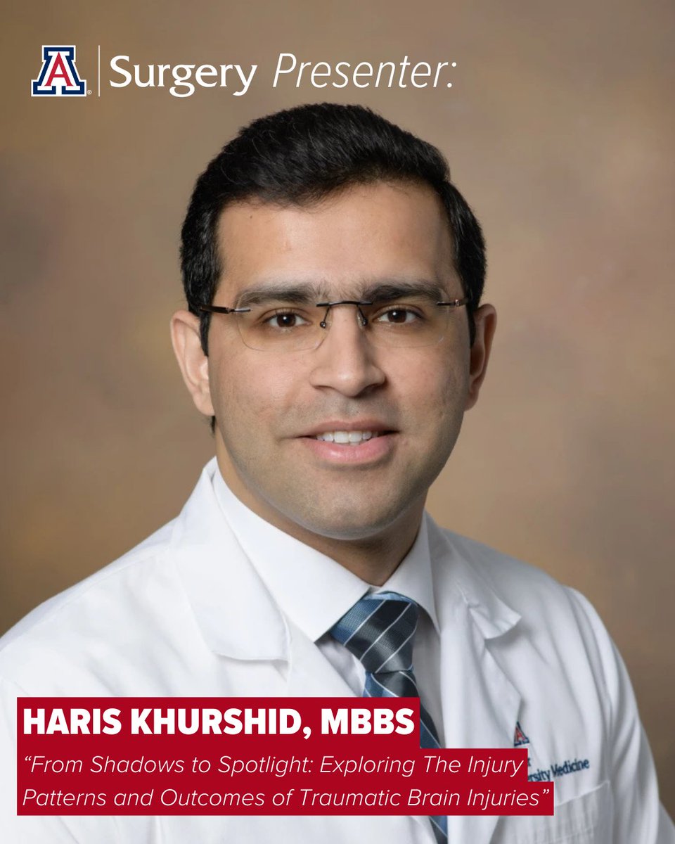 University of Arizona Department of Surgery tweet media