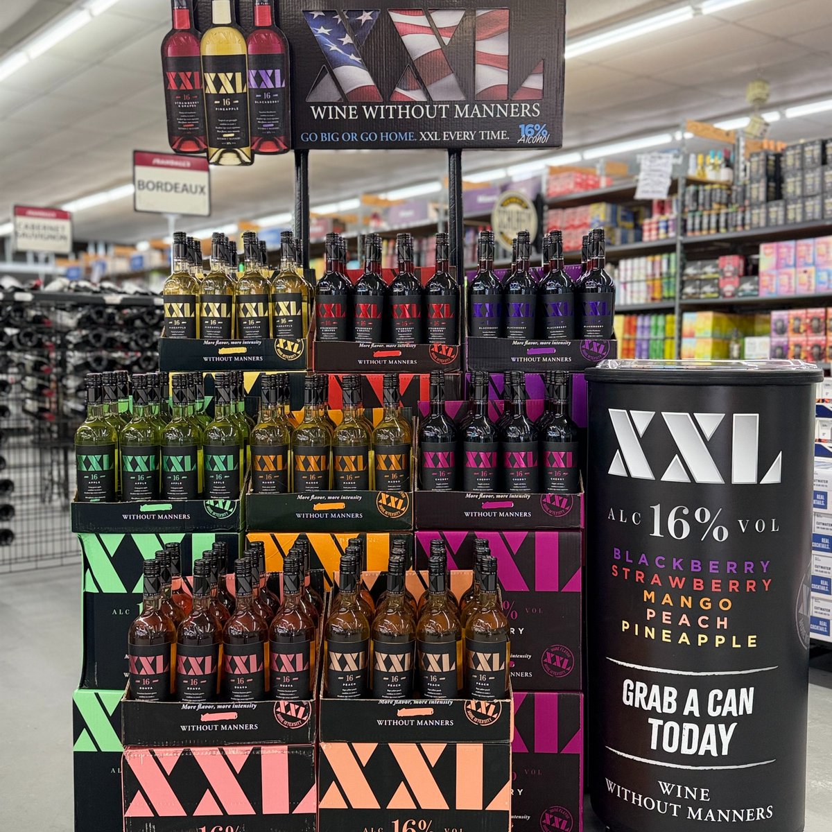 🔥 HOT DEAL ALERT 🔥 XXL Moscato is just $8.99!

Grab your favorite 16% ABV sweet sips in every flavor: Pineapple, Strawberry, Blackberry, Apple, Mango, Cherry, Guava &amp; Peach — just in time for Valentine’s Day. 💕

Pricing valid only at Randall’s North County location.