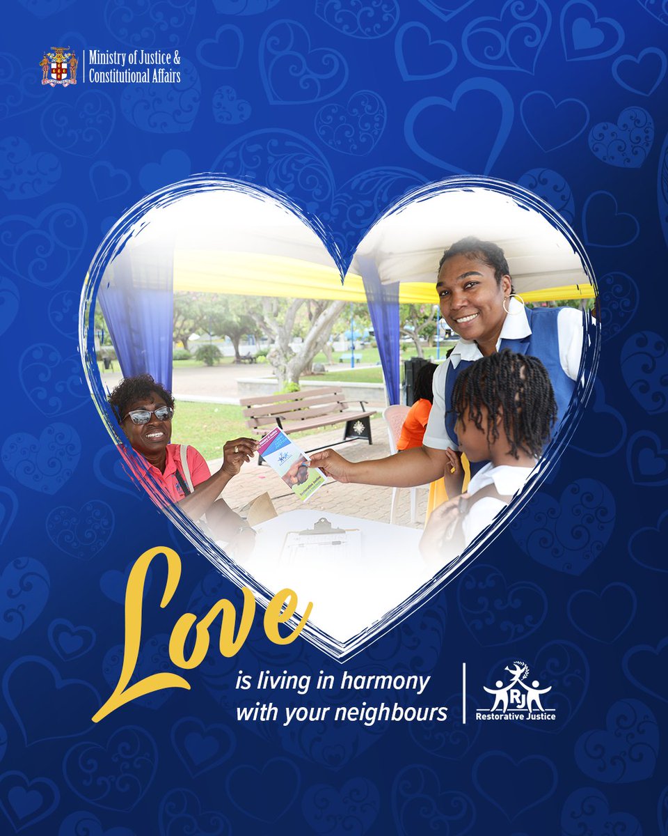 mojofficialjm's tweet image. Love shows up in action.

Our commitment to a secure, cohesive, and just society is how the Ministry of Justice and Constitutional Affairs shows love to Jamaica.

#JusticeWithHeart #MJCA #ValentinesDay #FirstClassJusticeSystem