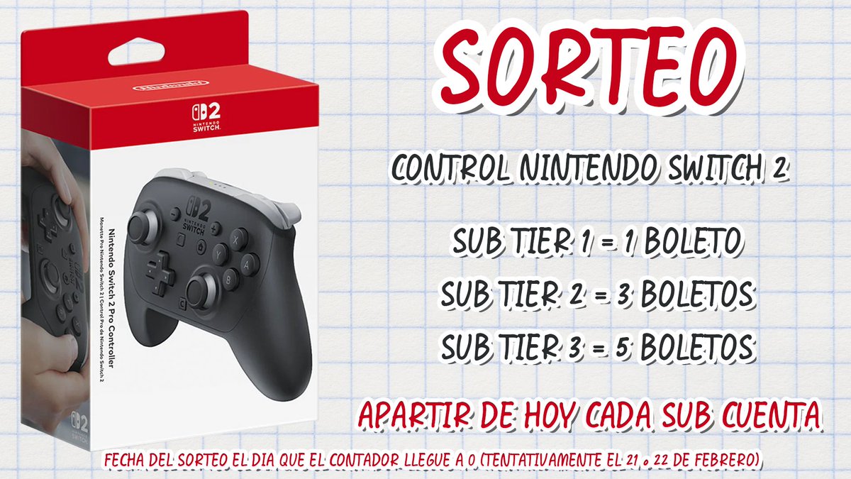 !TENEMOS SORTEO ACTIVO APARTIR DE HOY! 🤠

NO OLVIDES QUE ESTO ES ATRAVES DE TWITCH 💜

🟣 Twitch.tv/TheRelay