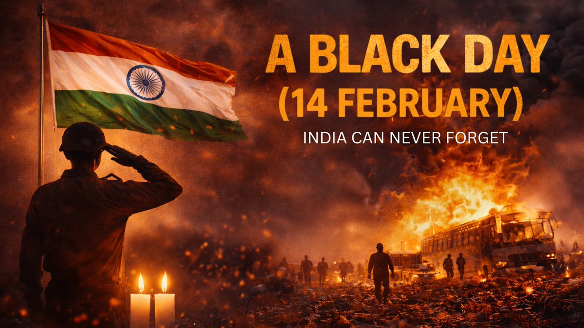 Barman12340's tweet photo. पुलवामा में शहीद हुए हमारे वीर जवानों को विनम्र श्रद्धांजलि।
देश उनकी बहादुरी और बलिदान को कभी नहीं भूलेगा।
उनकी शहादत हमेशा हमें देशप्रेम और एकता की प्रेरणा देती रहेगी। https://t.co/yRFabt7hNb