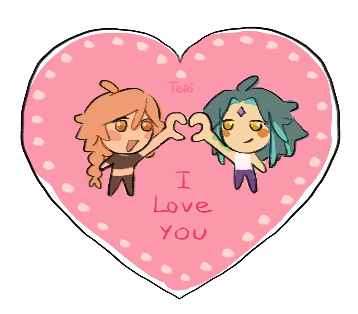 Teri_s2's tweet photo. Happy Valentine’s Day #xiaoether https://t.co/9FLwZdSZJm