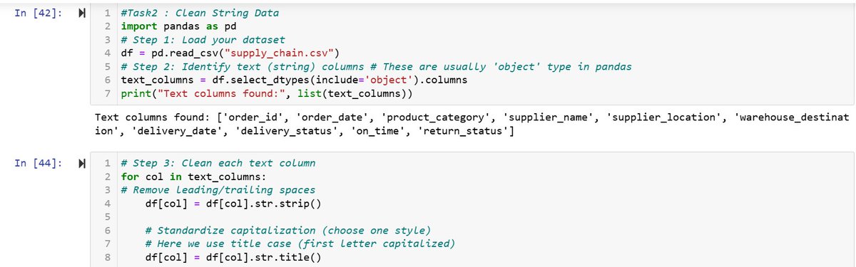 techiehub_28's tweet photo. Week 4 of 16 learning Python in public with  
@TDataImmersed  

Focused on data cleaning, detecting missing values, duplicates, and logical errors in a supply chain dataset.

See my progress here 👉https://t.co/xoFaOCqw81

@ThePSF  
@DabereNnamani  

#TheDataImmersed https://t.co/bvg6NFCjKV