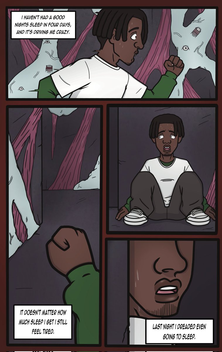 CartersCartoons's tweet photo. I'm exited to share the first few pages of my comic Dread Man✍️👽😈. https://t.co/EsfWGCw0iX