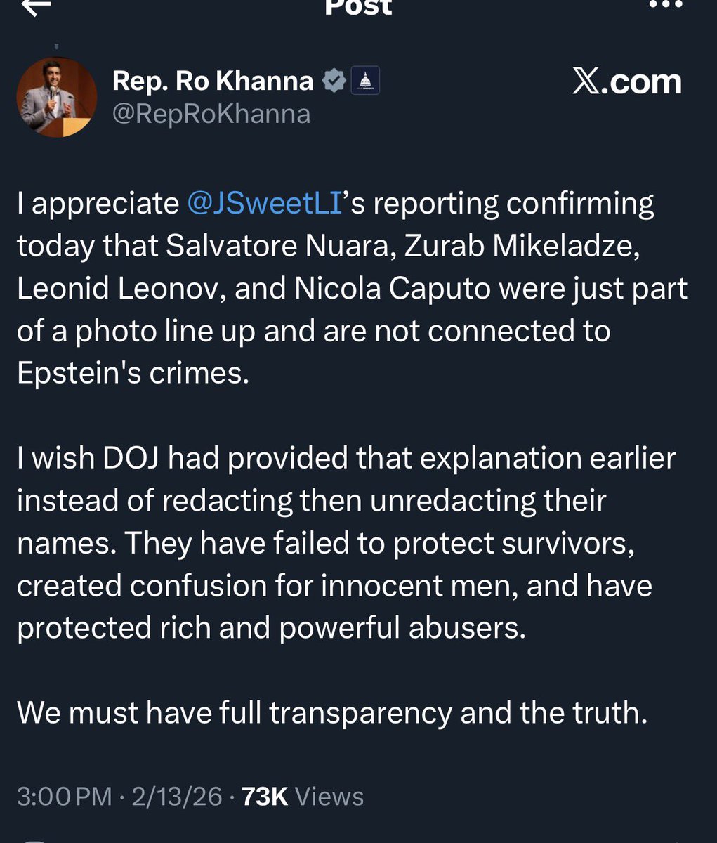 LoomerUnleashed's tweet image. Ro Khanna has now admitted that he and Thomas Massie lied during Monday’s press conference outside the DOJ.