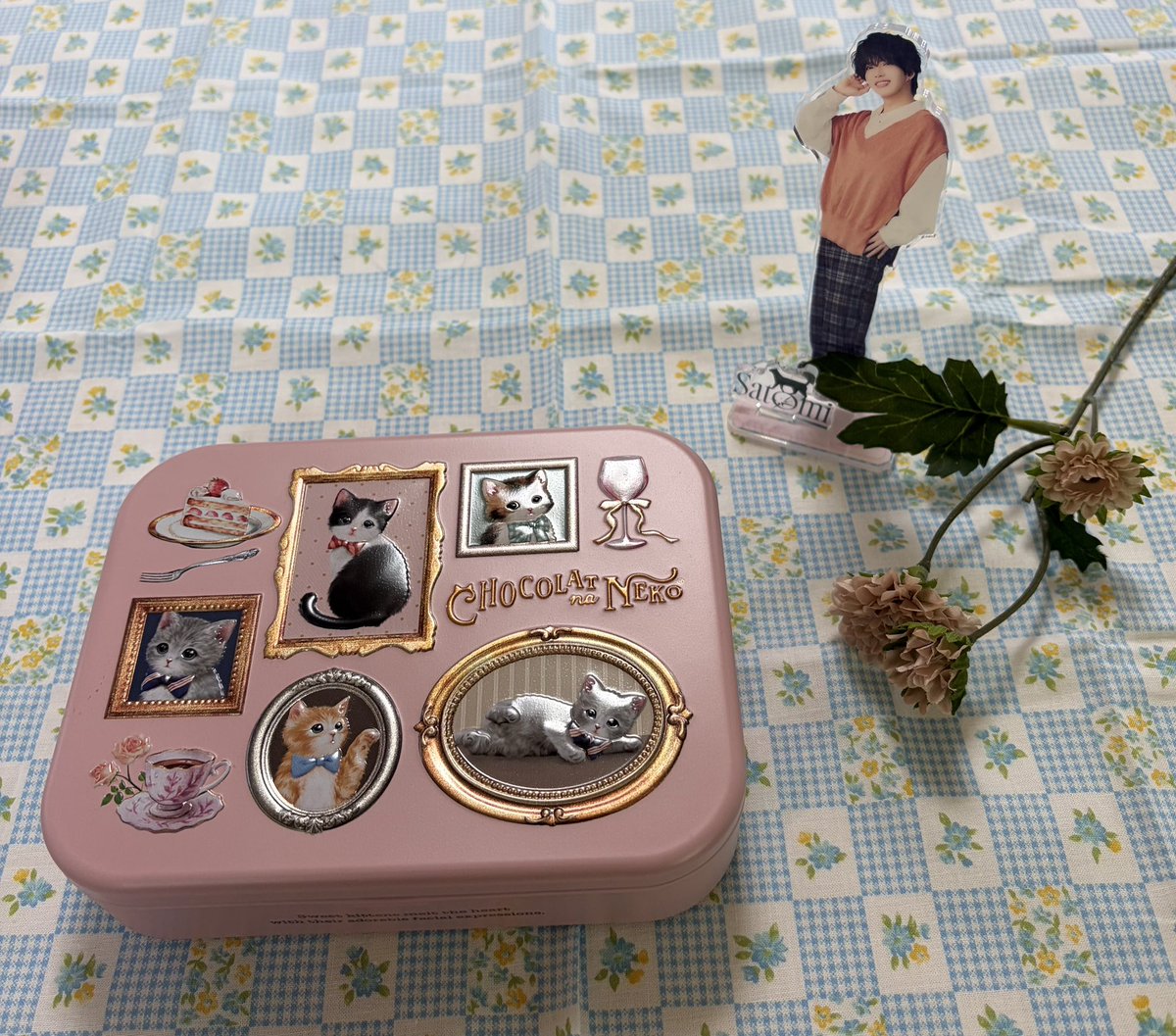 ✿*:.｡ ✿happy valentine｡.:* ✿

おはようございます。16時は難しそうなのでおはポスの時間に失礼します。いつもたくさんの幸せを届けてくれるさとみくんに感謝をこめて。一緒に過ごす時間が何よりも大切です。これからも応援してます(っ⸝⸝･-･)⊃︵ ♡🍫🐱

#さとみくん