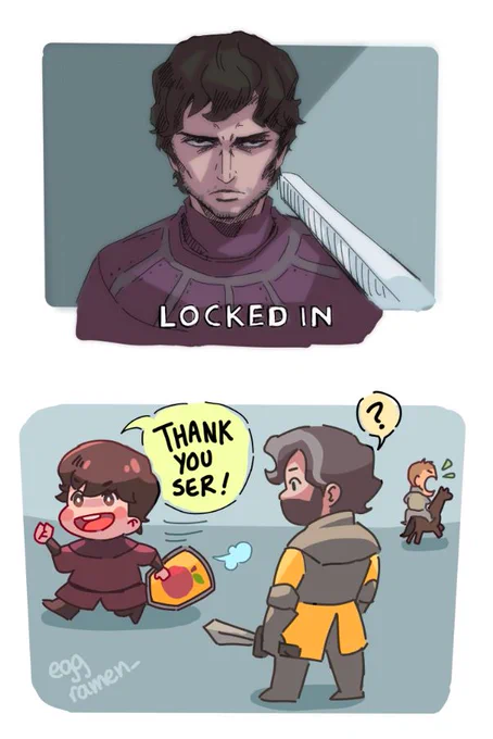 It's almost AKOTSK day! I hope we get this moment in the next ep. I need to know where our boy raymun got his paint