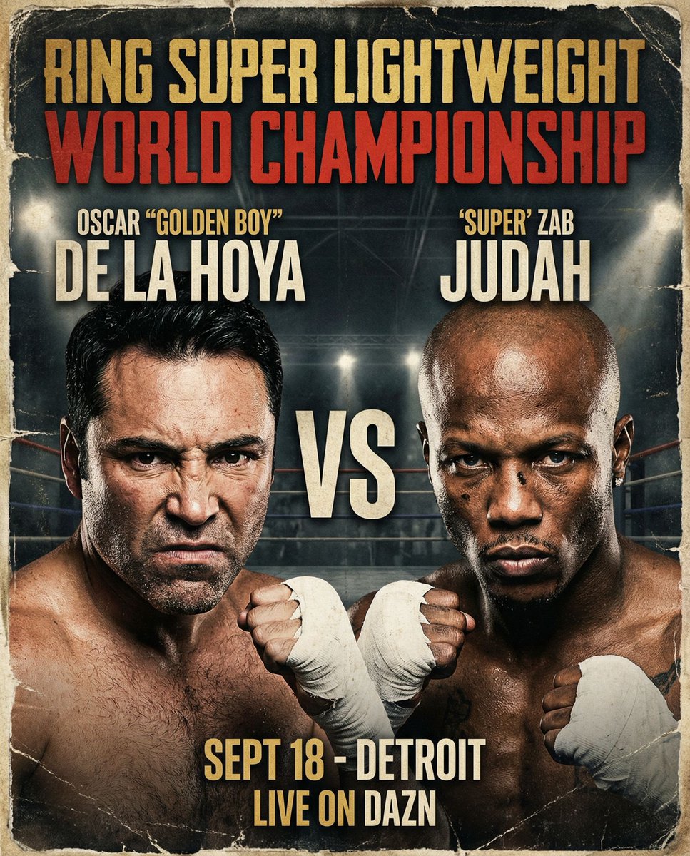 𝗣𝗥𝗜𝗠𝗘 𝗩 𝗣𝗥𝗜𝗠𝗘: de la Hoya v Judah 🥊 💥 Who would you