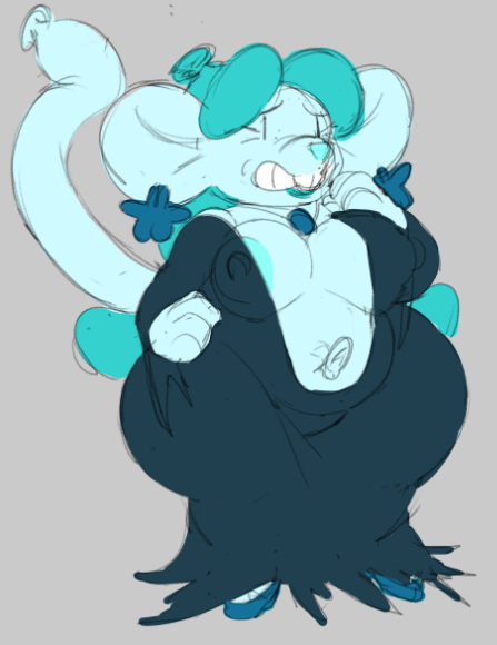 Havent posted much lately but  have a balloon rat vamp named Ratessa