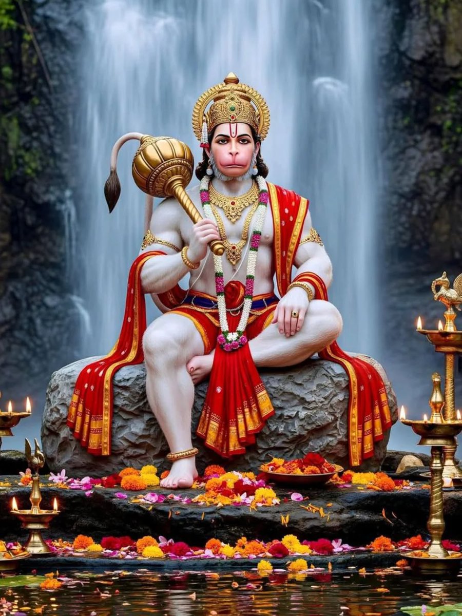 अतुलितबलधामं हेमशैलाभदेहम्,
दनुजवनकृशानुं ज्ञानिनामग्रगण्यम्।

सकलगुणनिधानं वानराणामधीशम्,
रघुपतिप्रियभक्तं वातजातं नमामि॥ 

जय श्री राम 🚩🚩🚩