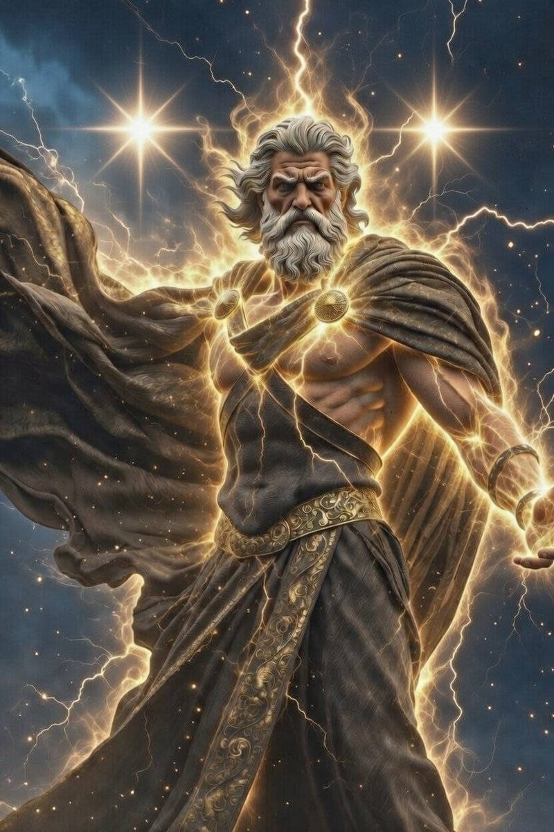 SourceBreakerr's tweet photo. Lucian of Samosata (2nd century CE) – Zeus the Tragedian
"The Syrians, the Phrygians, the Persians—all call upon their gods, yet in each name, I hear but another cry for Zeus."

Zeus known by many names around the World, around the centuries: Atum, Jupiter, Zeus, Indra and more.. https://t.co/SOyyiDsG3k