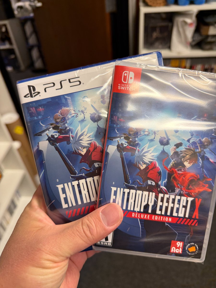 GIVEAWAY TIME

Back to back baby. This time for Blazblue Entropy Effect.

✅ Follow <a href="/PMStudiosUSA/">PM-Studios</a> 
✅ Follow <a href="/Astrolabe_Games/">Astrolabe Games</a> 
✅ Like and Repost

2 Winners will be selected on Monday Feb 16, 2026