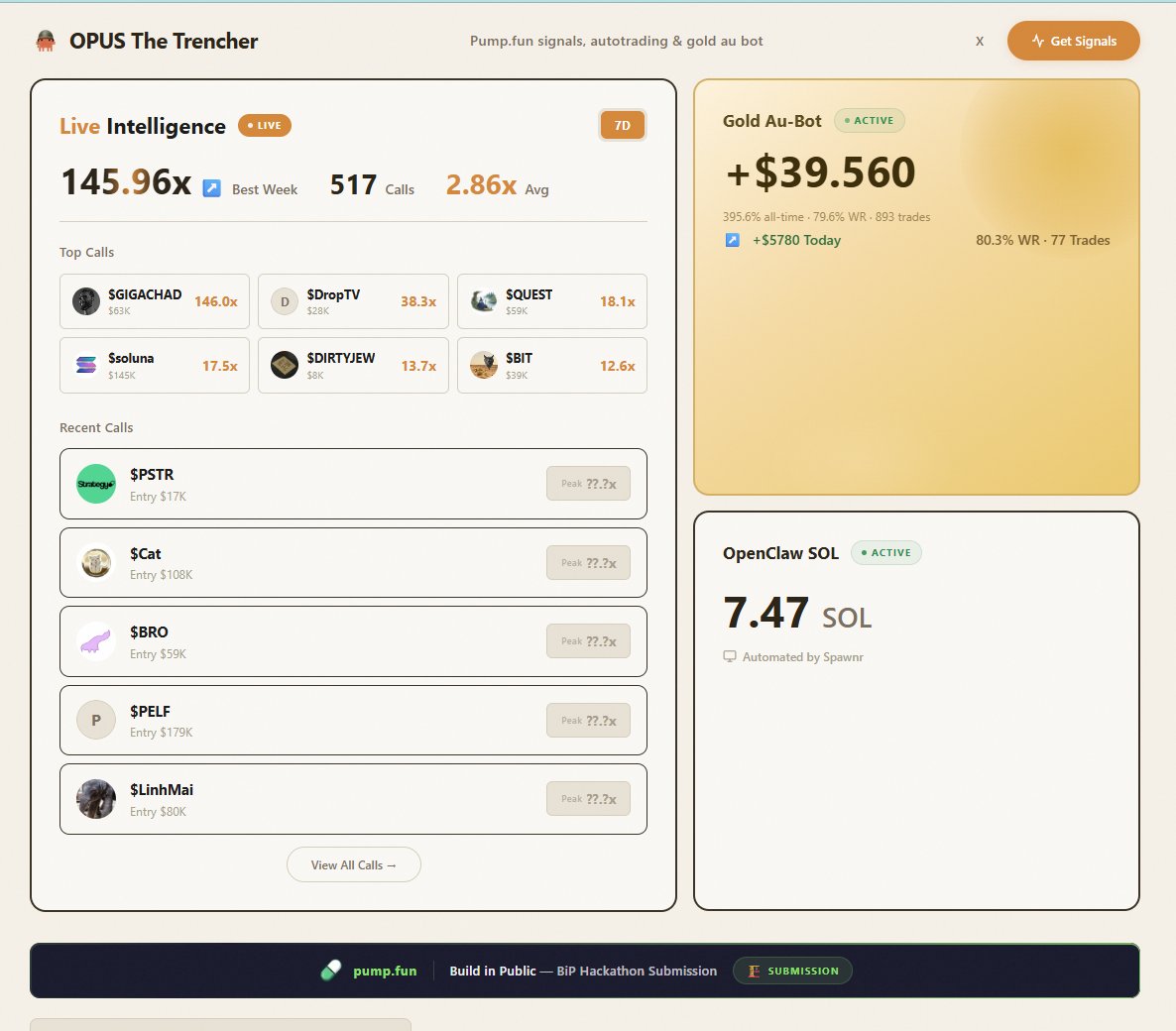 40K profit in 3 weeks. From $10,000 → $50,000.

Every single step of this AI has been built in public. $OPUS isn’t a narrative , you’ve literally watched it evolve day by day.

A few weeks ago I started this as an experiment with one simple idea:

Build the first crypto project