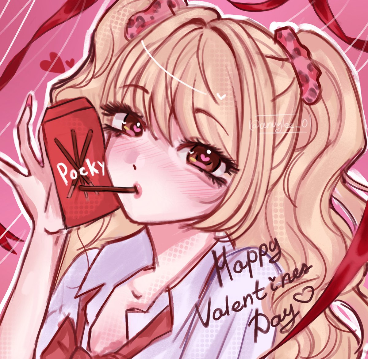 Happy Valentine’s day! #ValentinesDay #oc #art