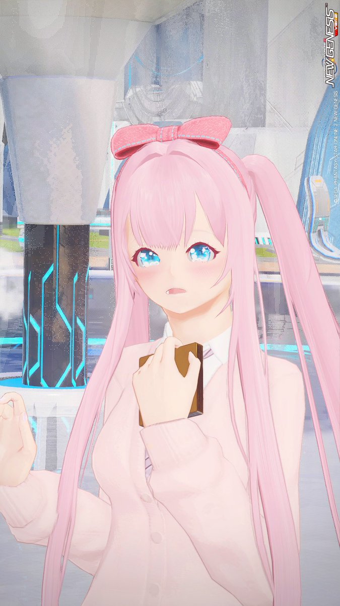 えっと、これは…その~💓
 #PSO2NGS_SS 
 #メンテの日じゃないけどssを貼る