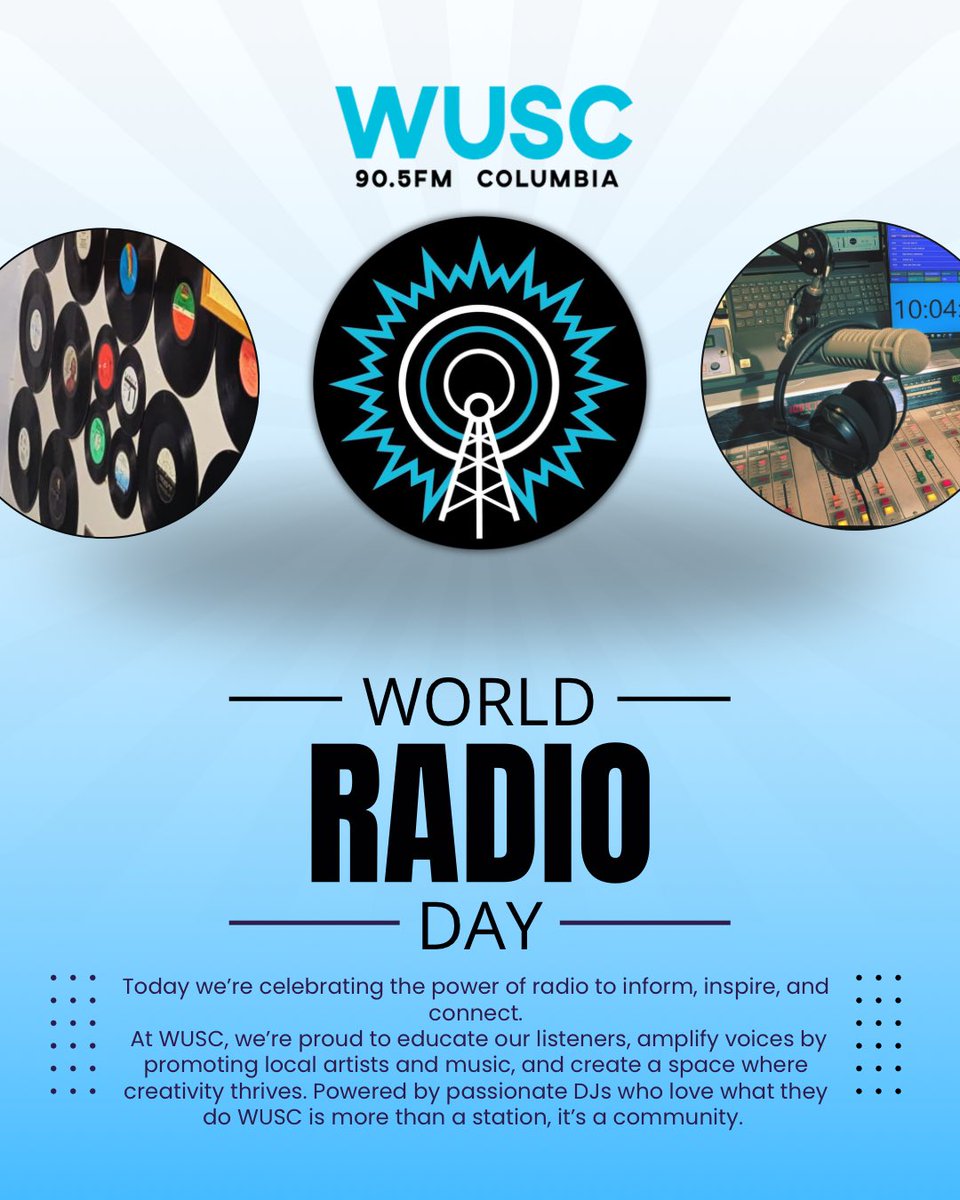 WUSC-FM Columbia tweet media