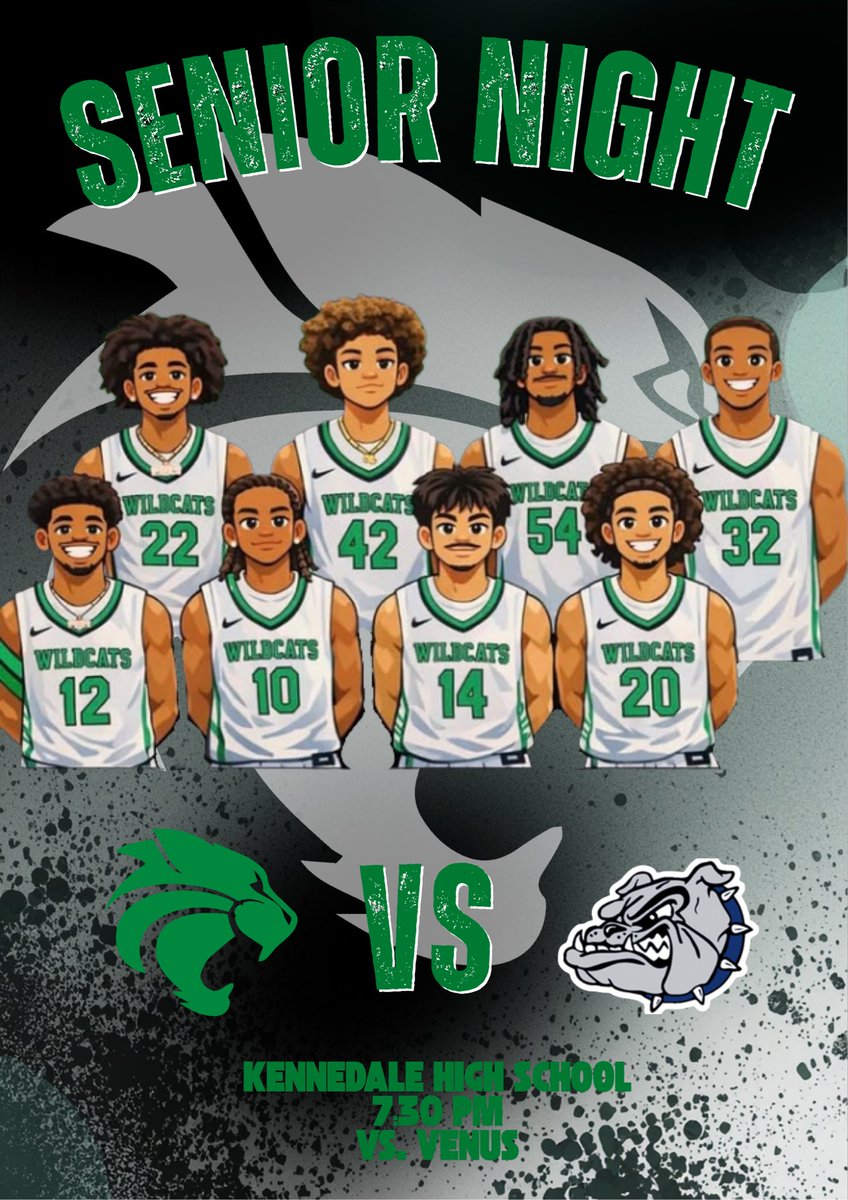 Tonight we honor one of the most decorated senior classes in our program’s history! Come help us support all of these young men who have meant so much to our program!
Freshmen 5 PM
JV 6:15 PM
Variety 7:30 PM
Senior night festivities will start immediately following the JV Game