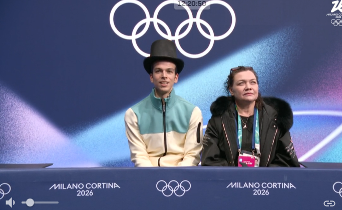 mishubrunelo's tweet photo. Petr deserved silver with this performance, he was so underscored in both, SP and especially FP,  his PCS being 80 is a crime #PetrGumennik  #FigureSkateing  #MilanoCortina2026 #Olympics https://t.co/nXg8Mf9syD