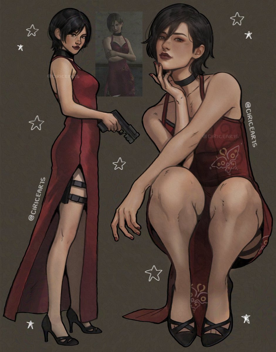 ciricearts's tweet image. ada please ada ada please ada #residentevil #adawong