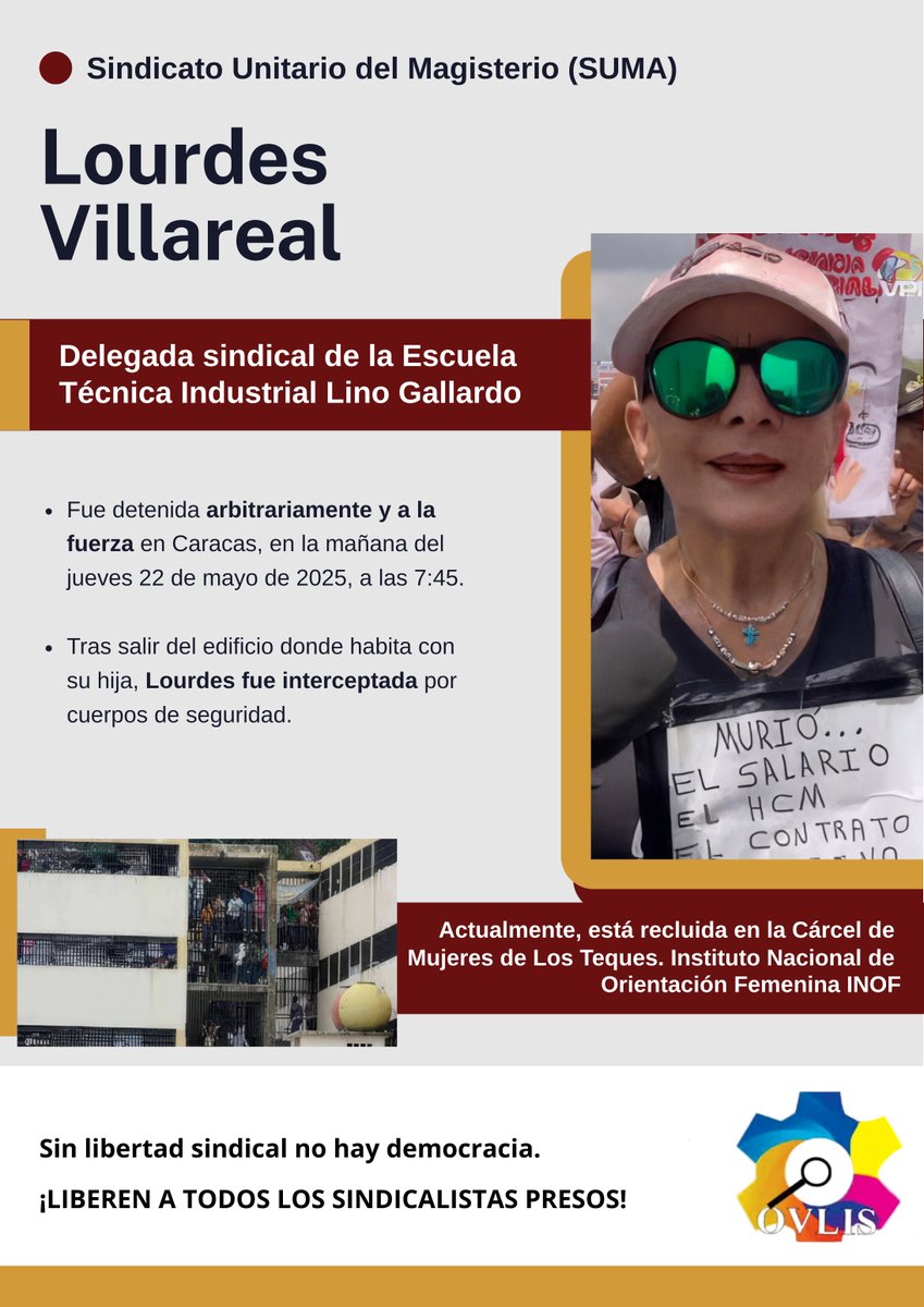 Un profesor enseña y defiende derechos. 
#liberenyaalospresospoliticos 
@iloactrav
<a href="/RafaelFreireCSA/">Rafael Freire Neto</a>
<a href="/luc_triangle/">Luc Triangle</a>
<a href="/TarekWiliamSaab/">Tarek William Saab</a>
<a href="/delcyrodriguezv/">Delcy Rodríguez</a>
<a href="/oliverroepke/">Oliver Röpke</a>