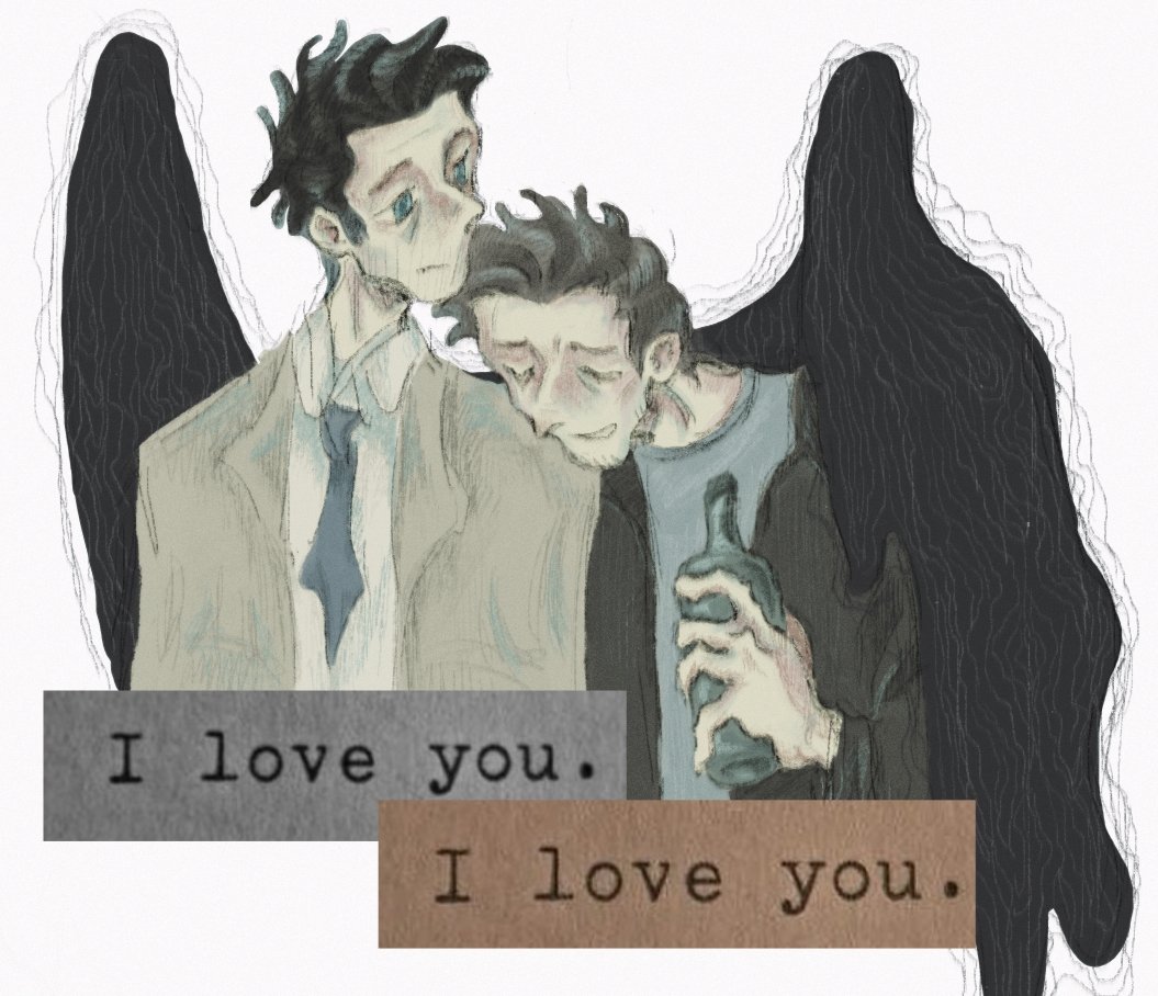 deprinn's tweet photo. happy Valentine’s Day!! 
#destiel #spn https://t.co/iKVIC4SvcW