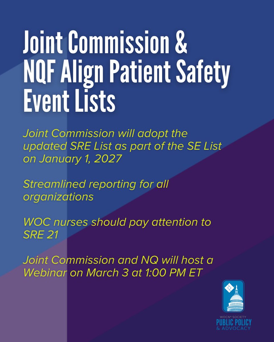 Wound, Ostomy, and Continence Nurses Society tweet media