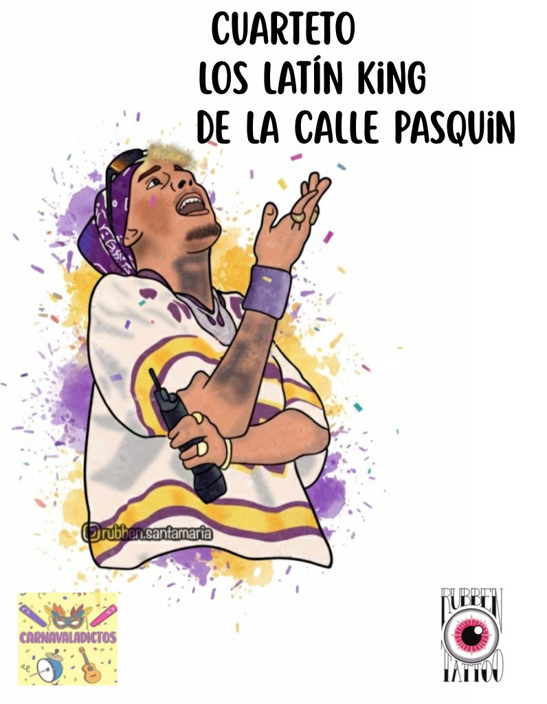 Cuarteto Los latin king 
(De la calle Paskin)
<a href="/CuartetoCantera/">Cuarteto de la Cantera</a>

📸 Fotos y video 📽️ de la actuación de hoy #Coac2026Final

carnavaladictos.es/adultos/los-la…
