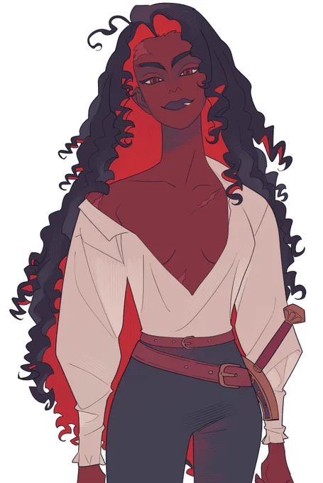 She's curly now purrr