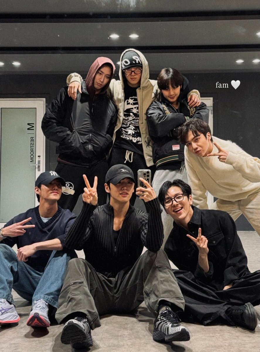 Family 🩵
Together at the same practice room after so long! 
Our 1st group performance after so long is tomorrow!