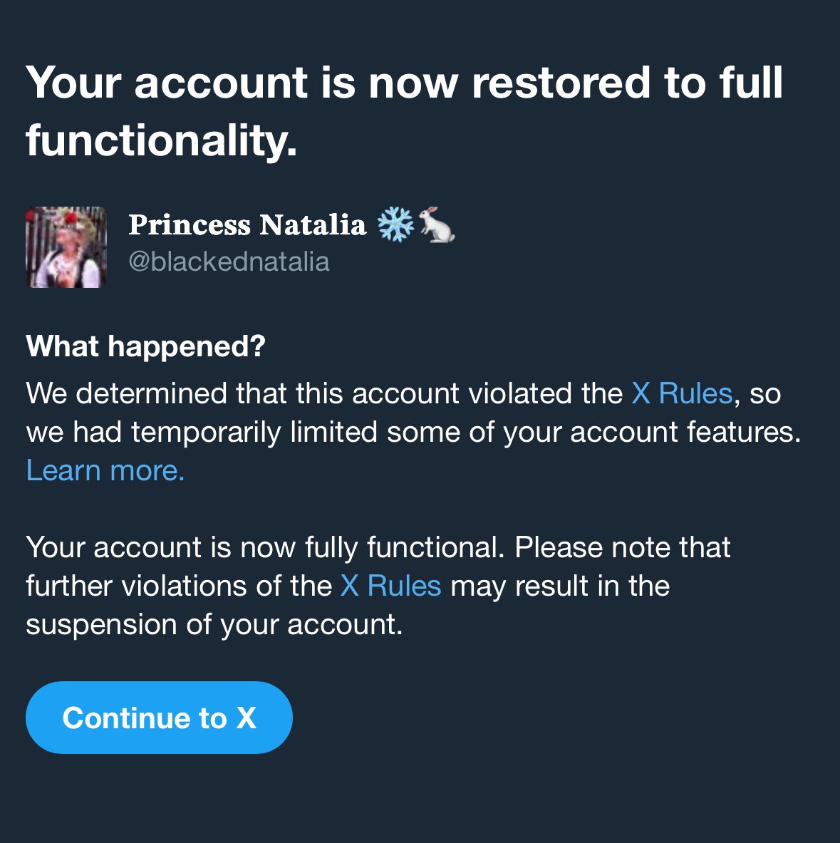 𝐏𝐫𝐢𝐧𝐜𝐞𝐬𝐬 𝐍𝐚𝐭𝐚𝐥𝐢𝐚 ❄️🐇 𝐌𝐚𝐲 𝟐 🎂 tweet media