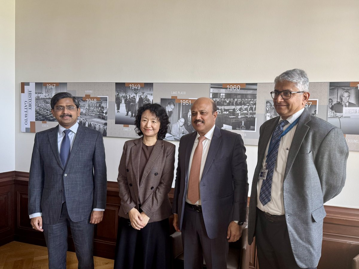 India at WTO, Geneva tweet media