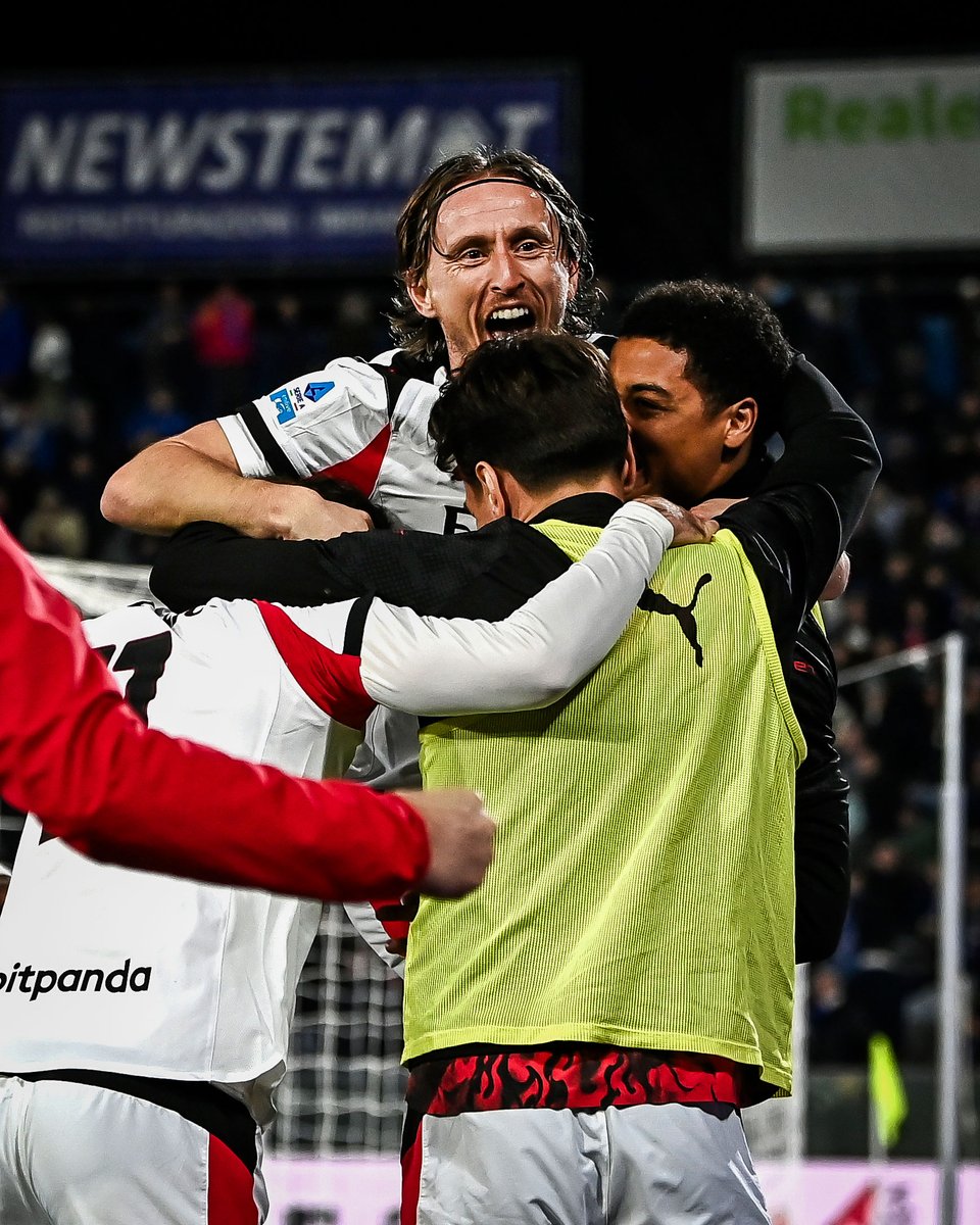 Luka Modrić scored the winner for Milan as they defeated Pisa 2-1.

24 consecutive calendar years with a goal 🍷