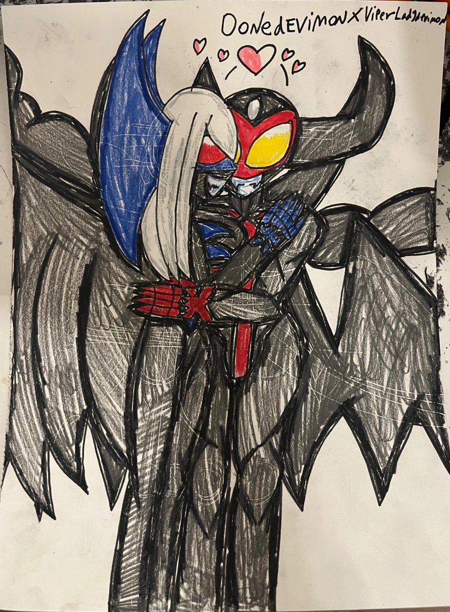 BlueVampirefox's tweet image. DoneDevimon x ViperLadyDevimon,Myotismon x Natramon,Venommyotismon x KaiNatramon &amp;amp; Piedmon x Ladydevimon. Enjoy. #Digimon #DoneDevimon #Myotismon #Venommyotismon #Piedmon #Ladydevimon #Fandigimon #Digimonart #Digimonartwork #Animeart #Animeartwork